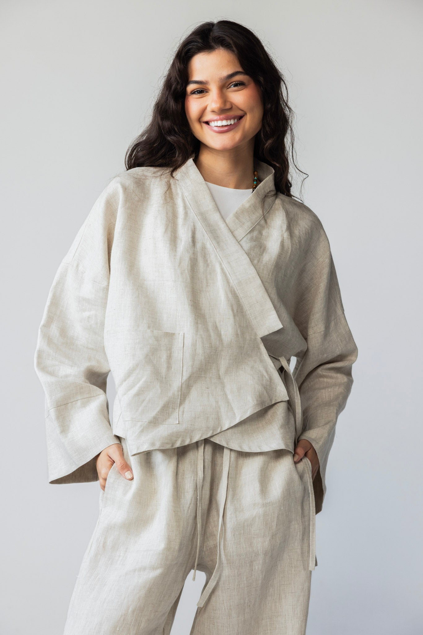 The Dune Tie - Raw Beige