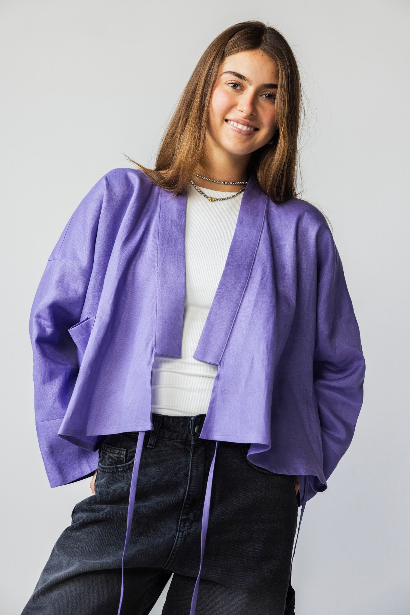 The Dune Tie - Lilac