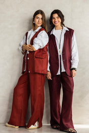 Settle In Edit Burgundy Set- Adult