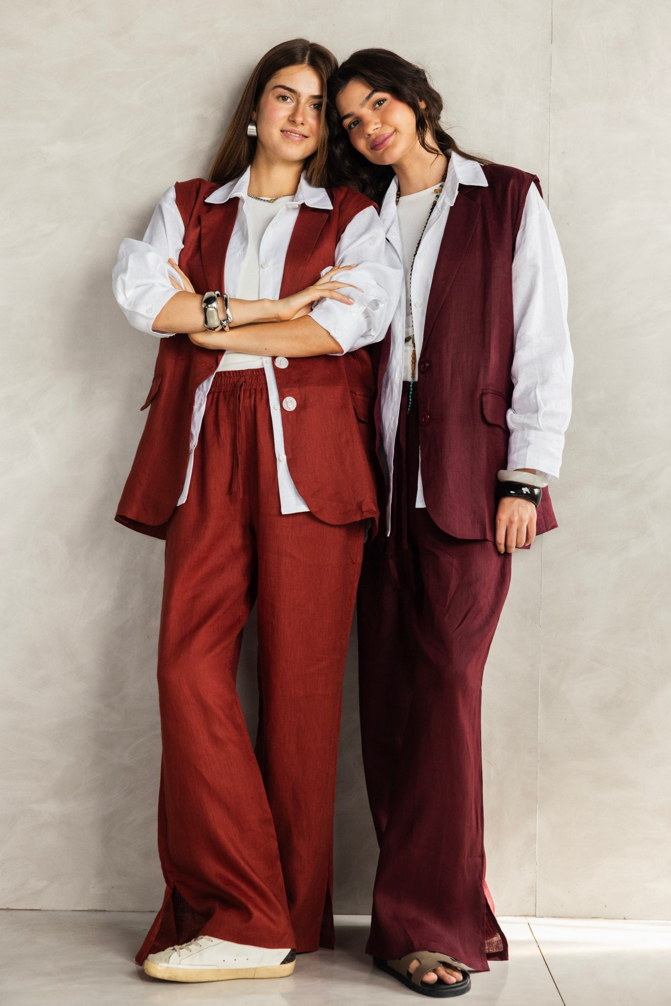 Settle In Edit Burgundy Set- Adult