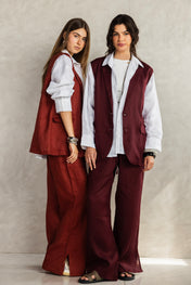 Settle In Edit Burgundy Set- Adult