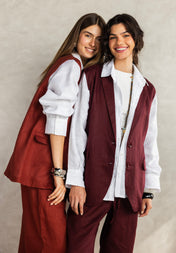 Settle In Edit Burgundy Set- Adult