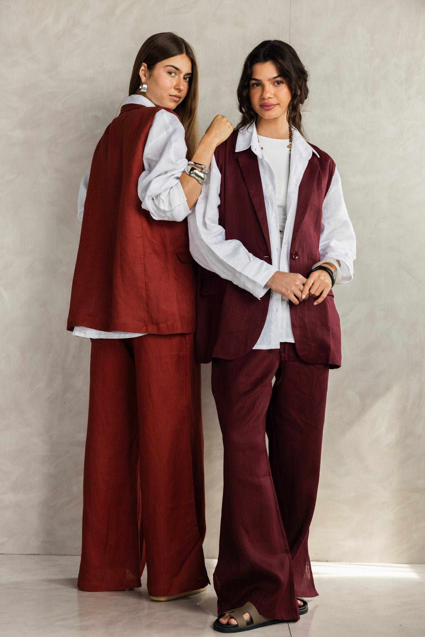 Settle In Edit Burgundy Set- Adult