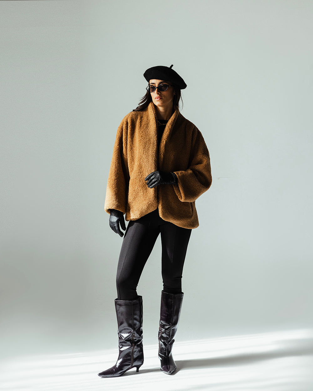 Teddy Funnel-Neck Jacket - Adults