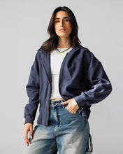 The Pleated Zip-Up Air Force Blue - Adults