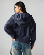 The Pleated Zip-Up Air Force Blue - Adults