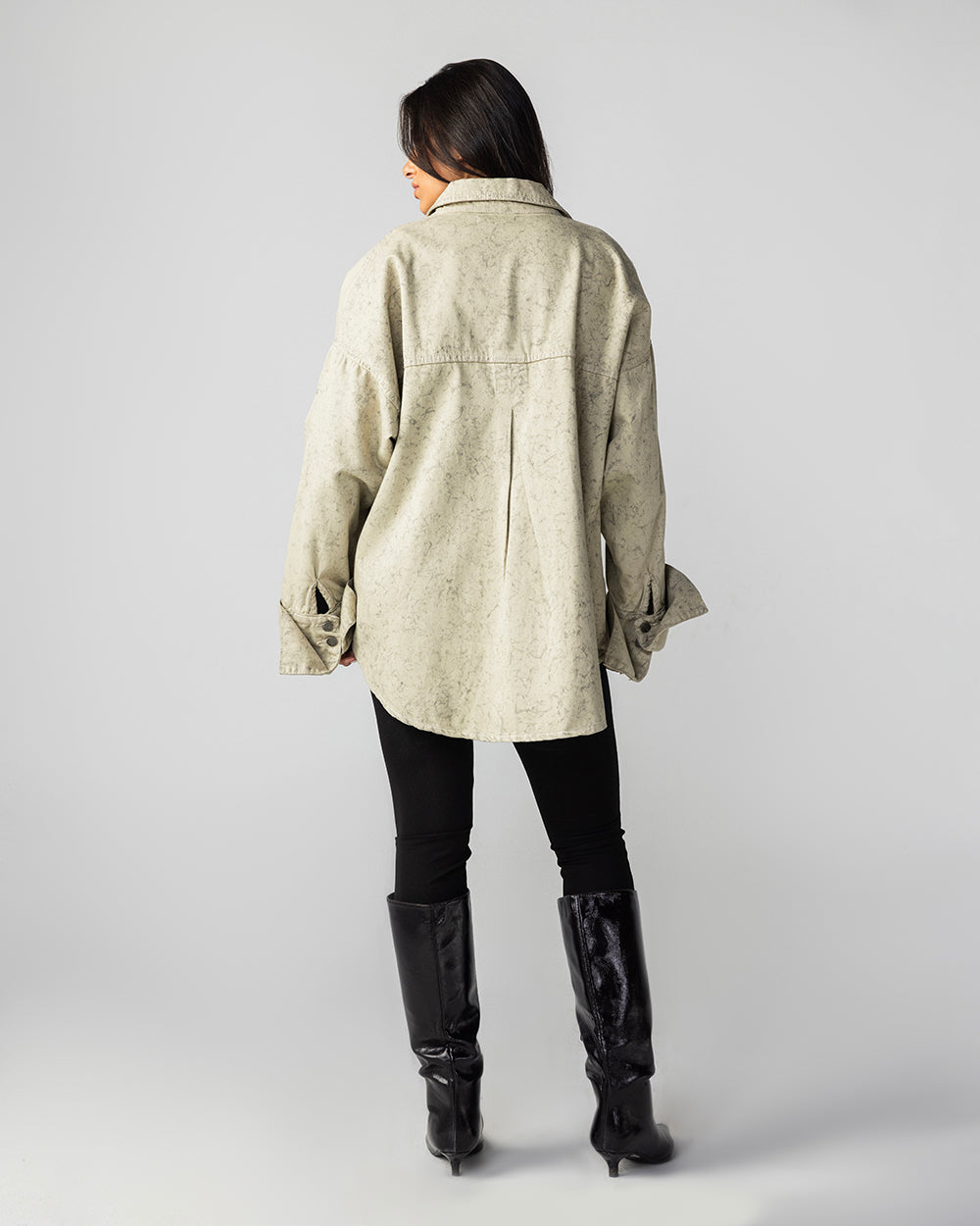 The Paint-Storm Shirt Olive