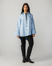 The Paint-Storm Shirt Light Blue