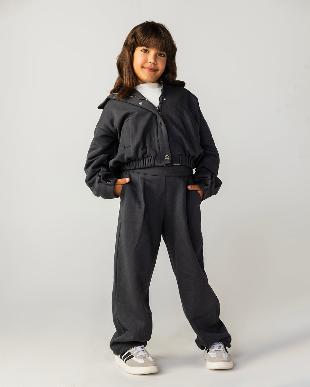 The Go To Set Charcoal - Kids