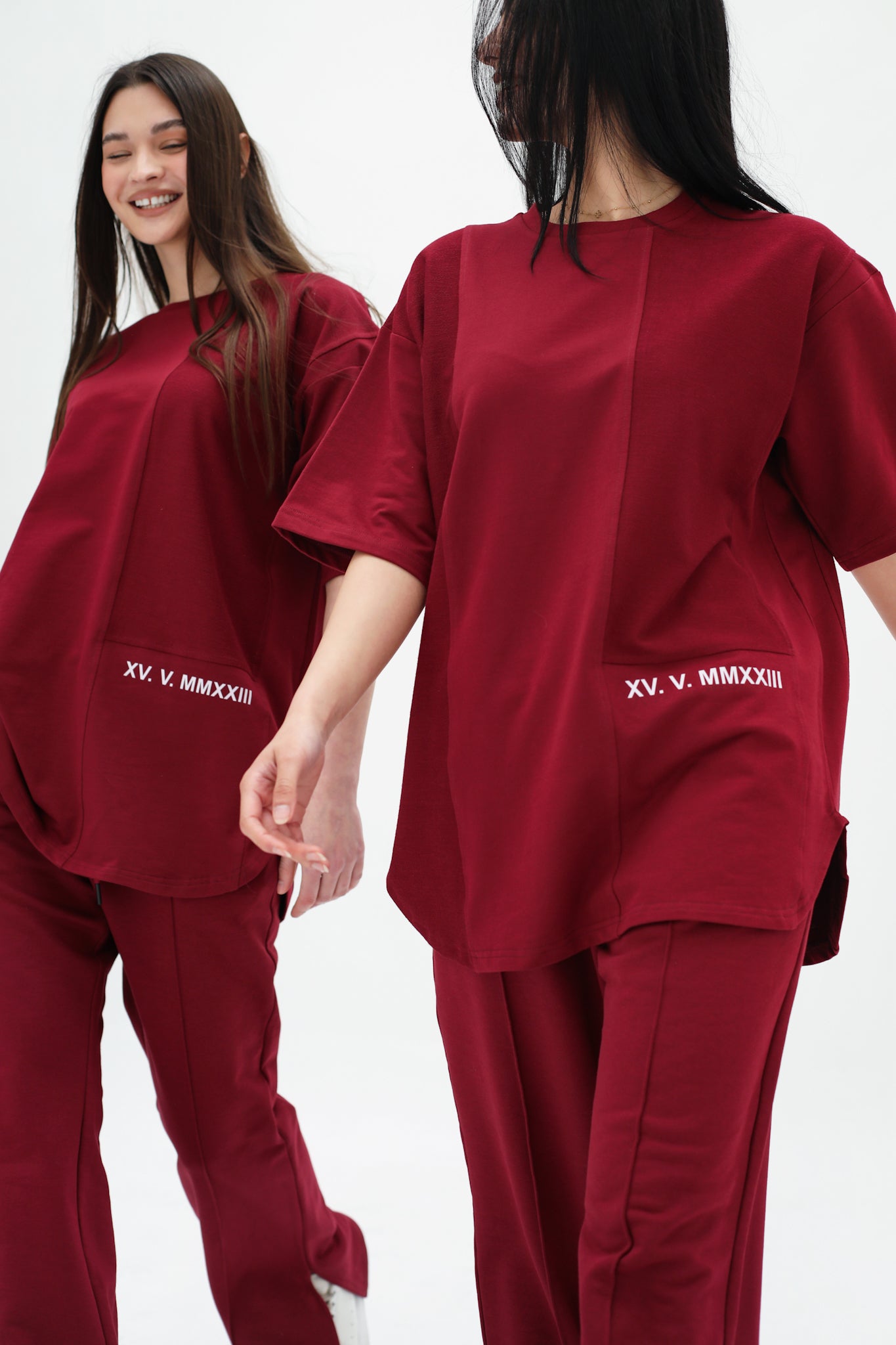 Flip-Side Burgundy Set - Adults