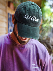 Unisex Off Duty Cap- Dark Green