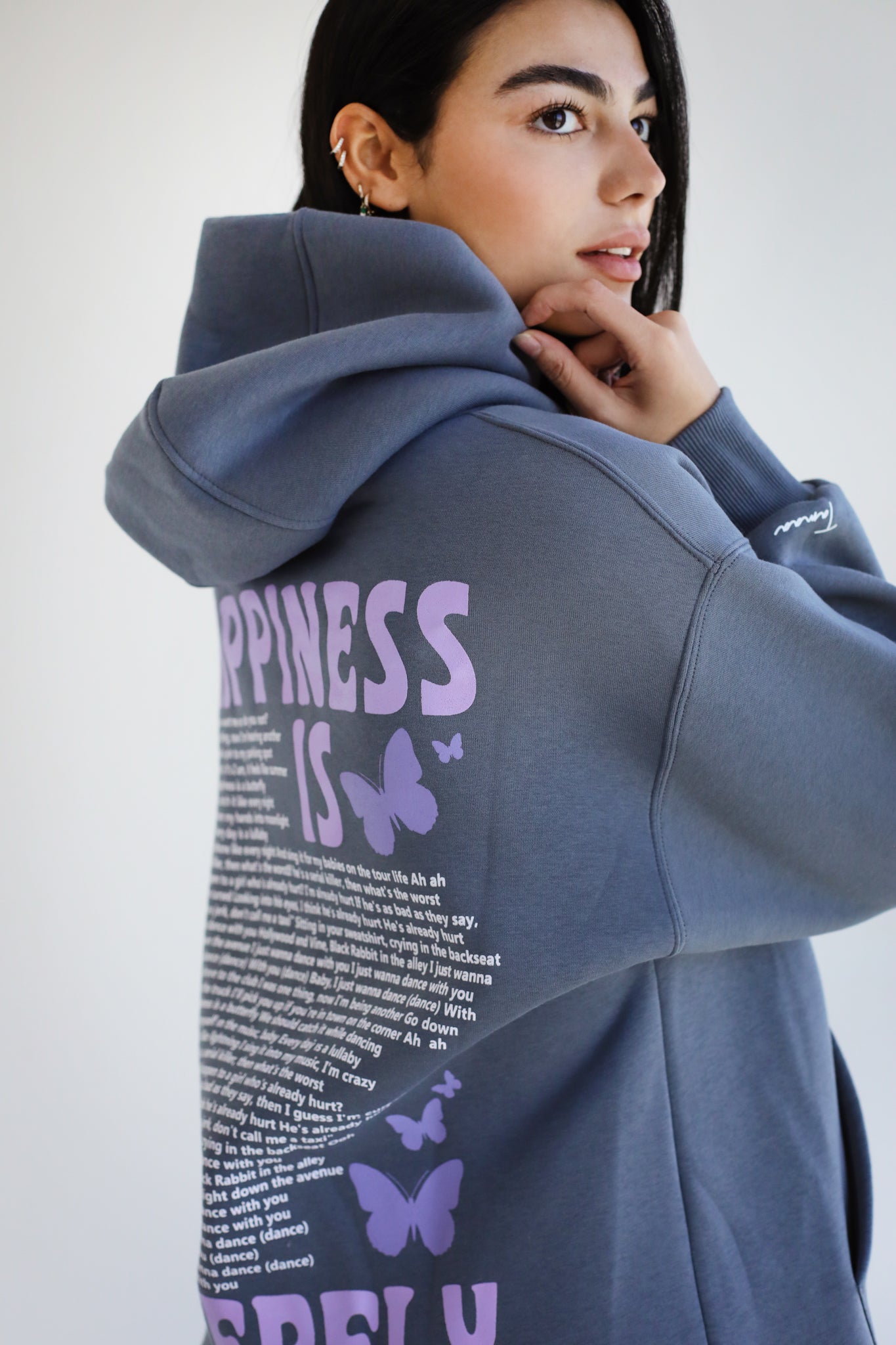 Happiness Butterfly Hoodie - Adults