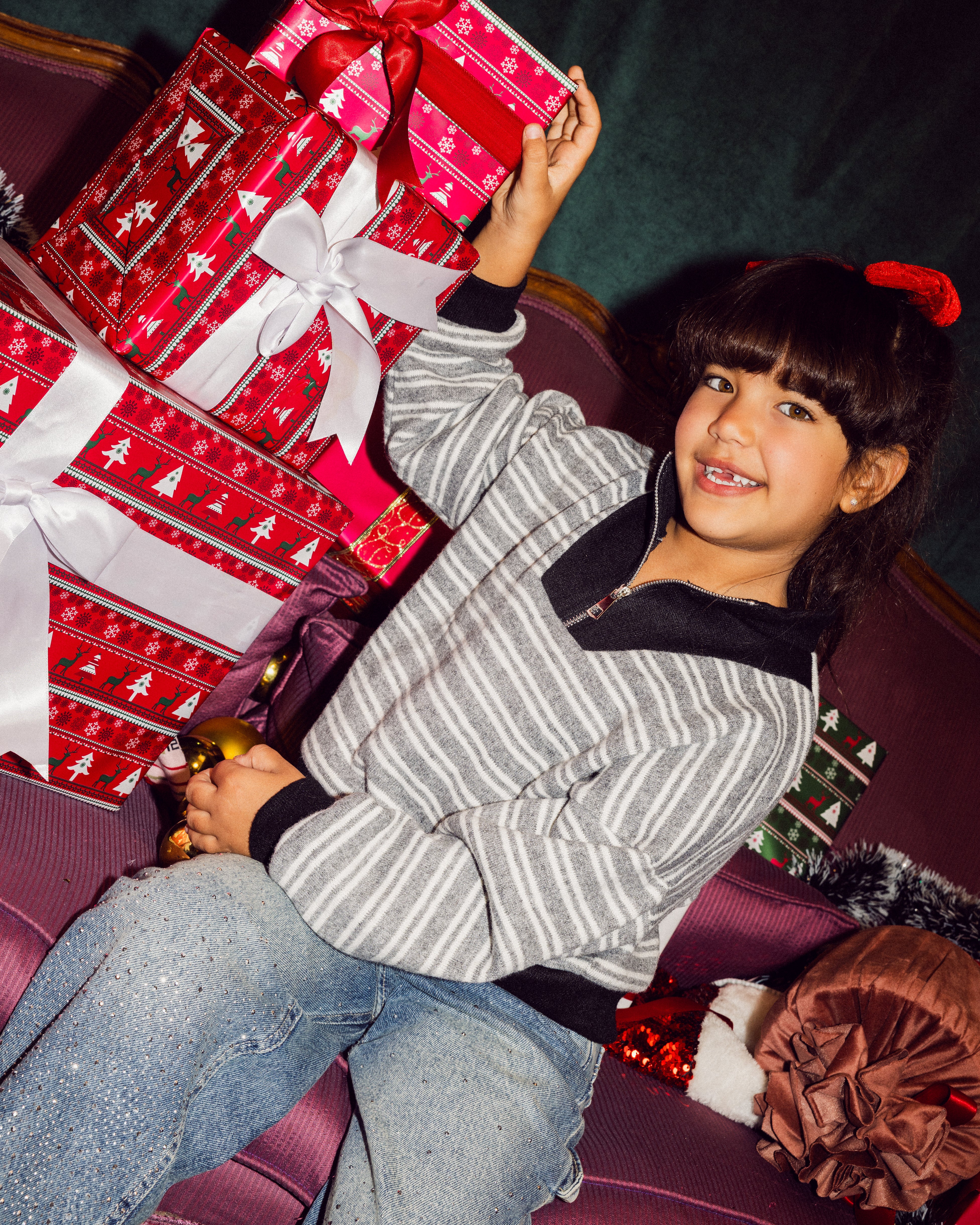 The Strip Edit Sweater - Kids