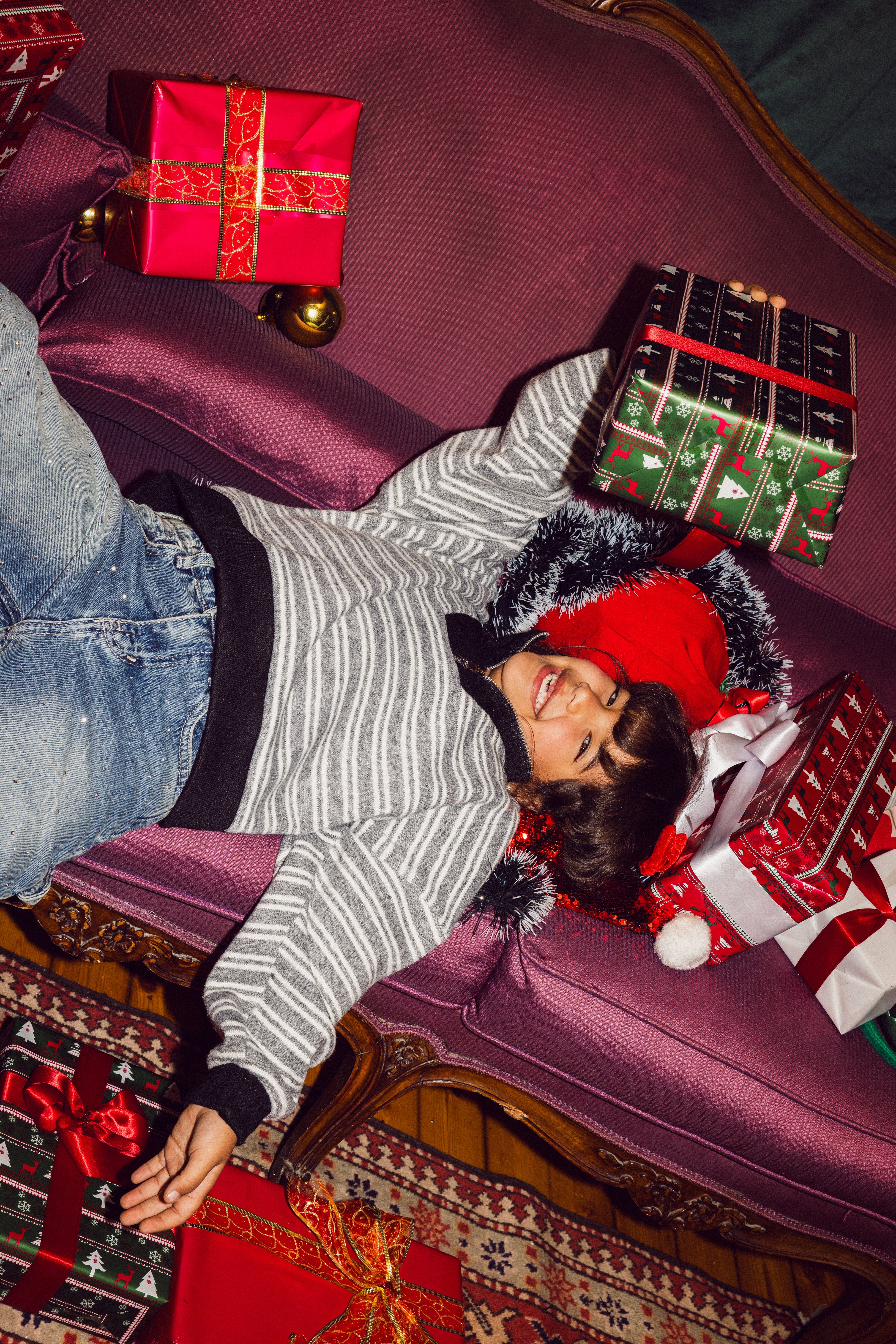 The Strip Edit Sweater - Kids