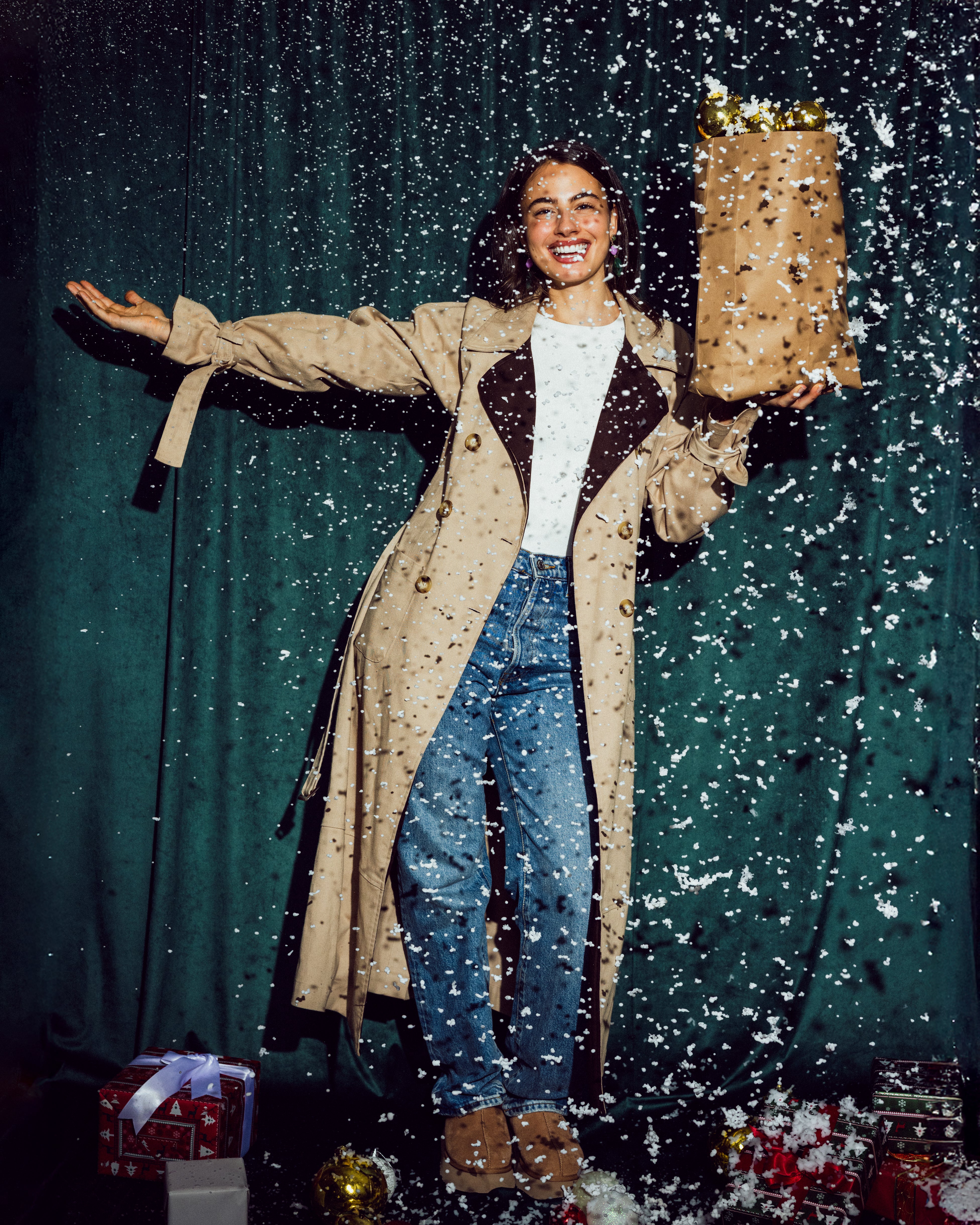 The Split Trench Coat