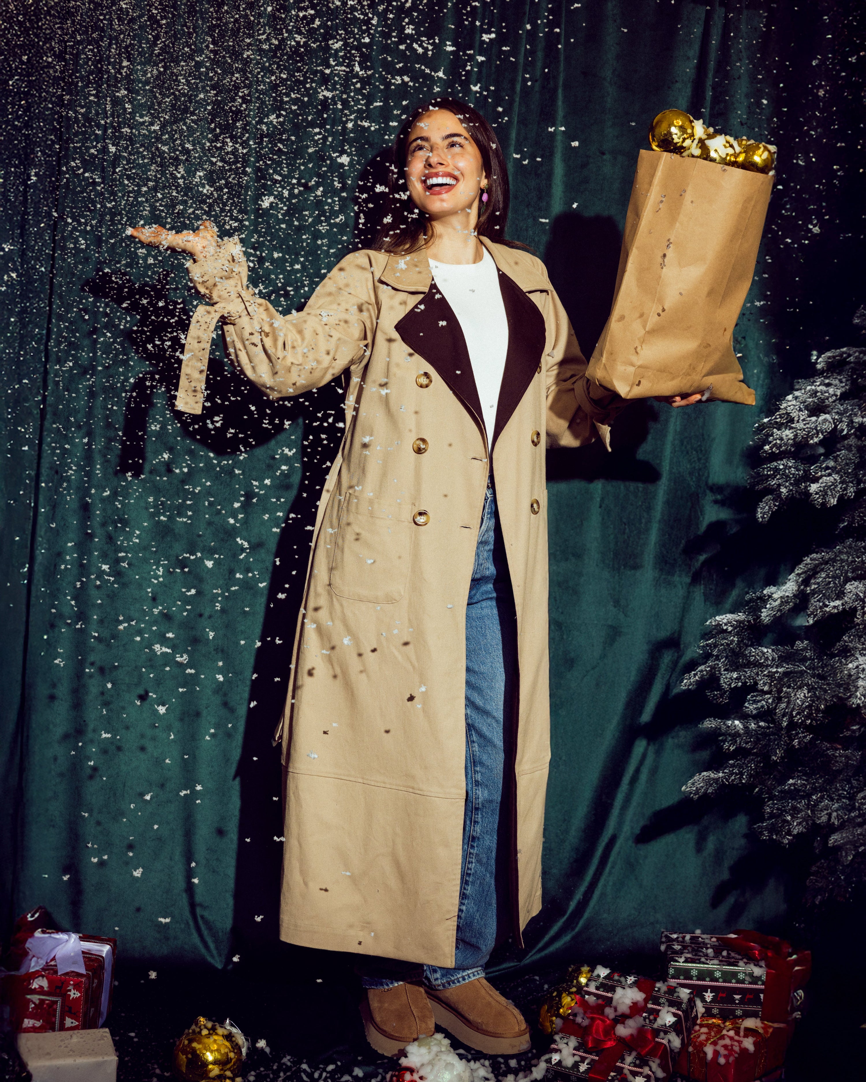 The Split Trench Coat