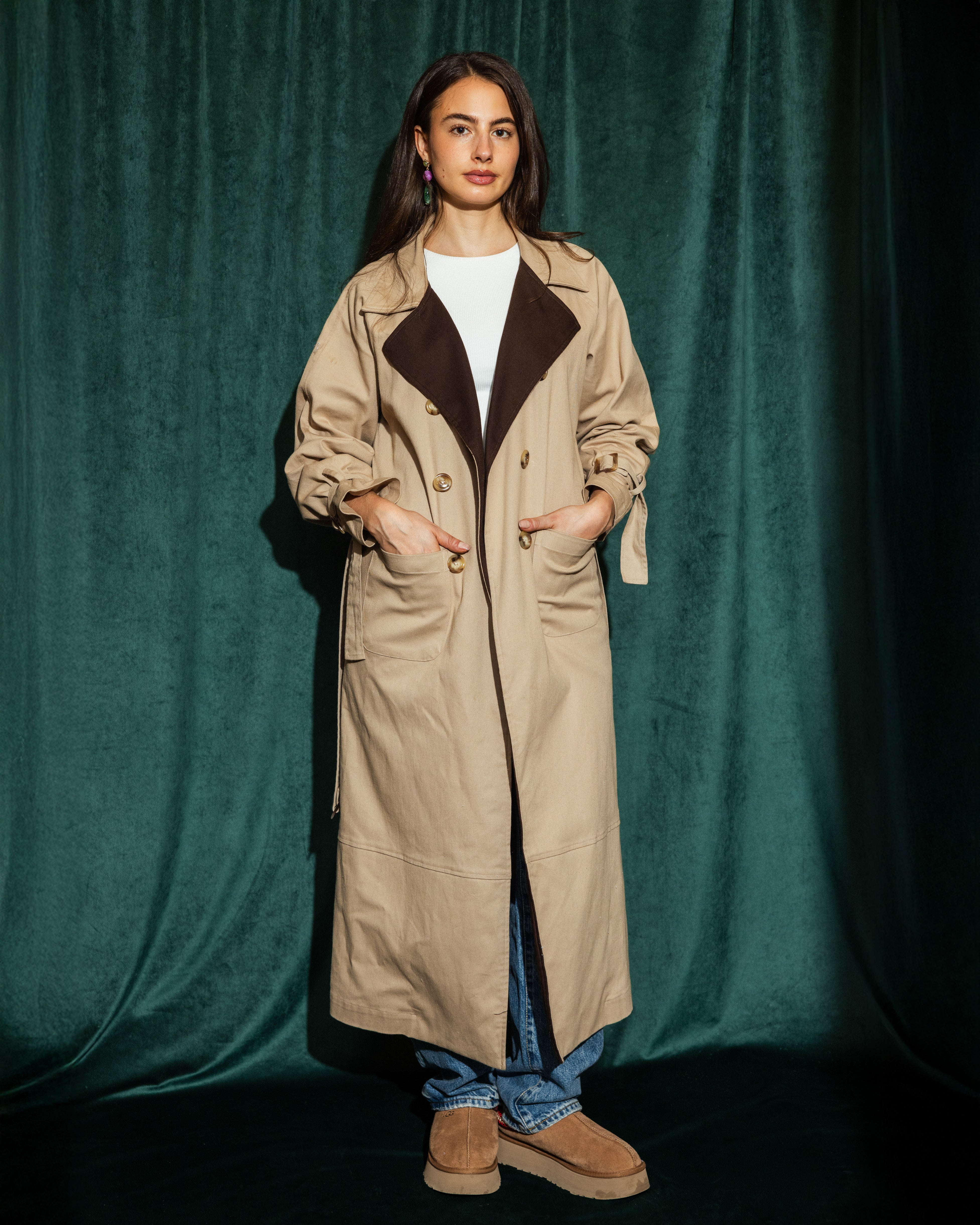 The Split Trench Coat