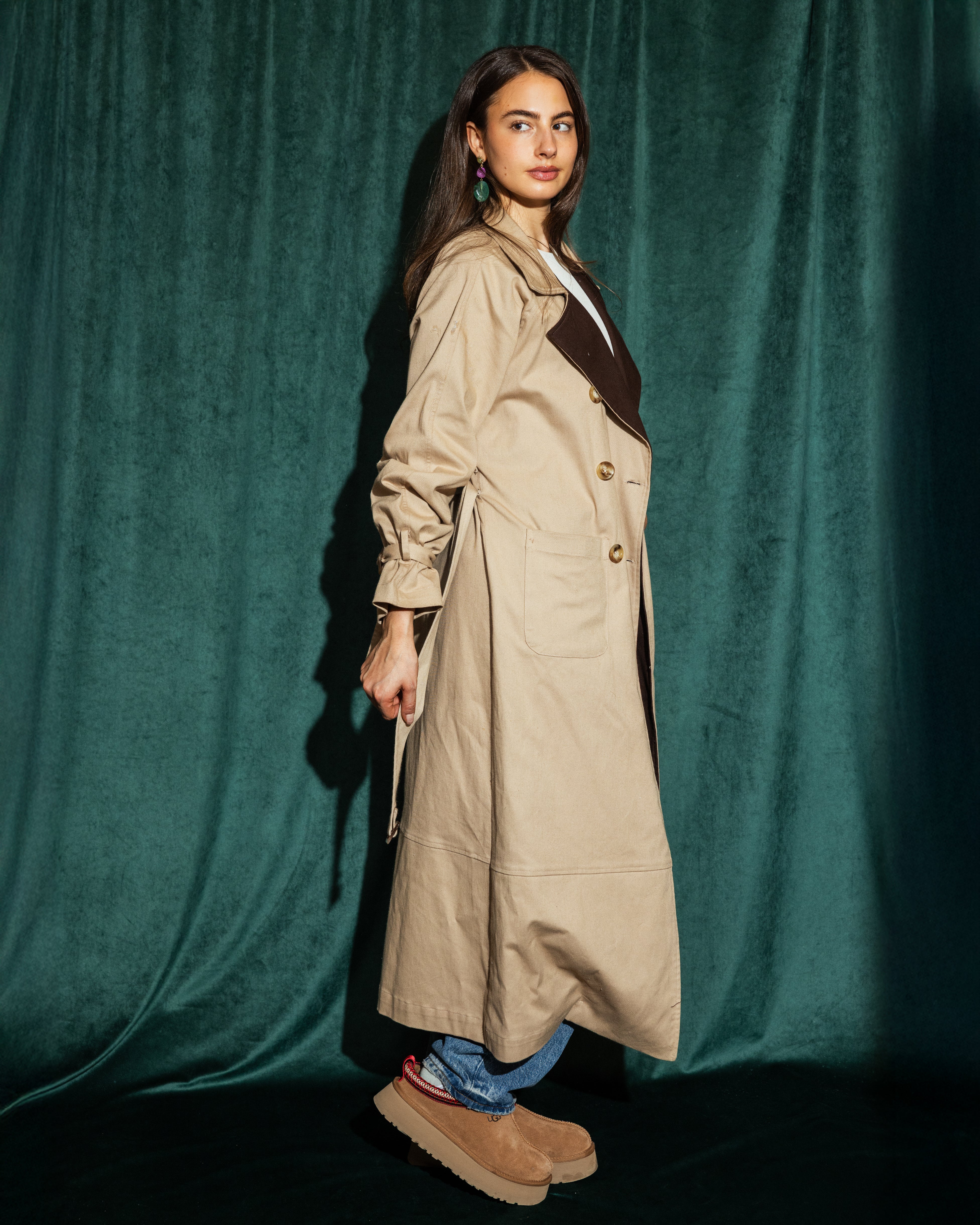 The Split Trench Coat