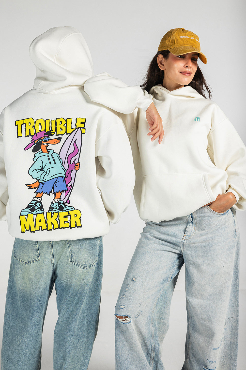 The Trouble Maker Hoodie - Adults
