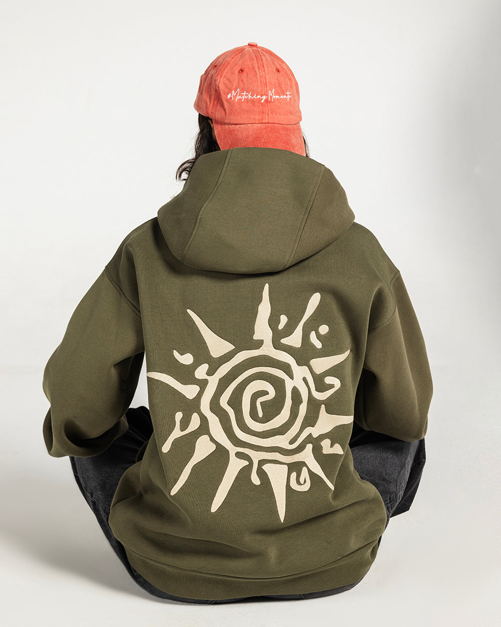 The Rays Embroidered Hoodie - Adults