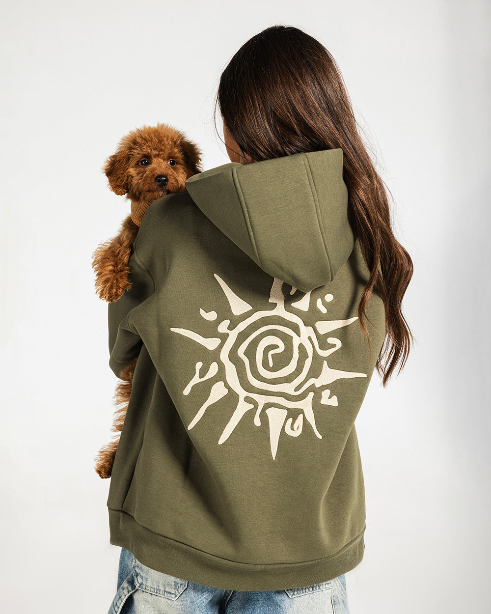 The Rays Embroidered Hoodie - Kids