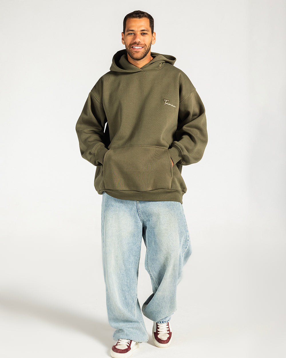 The Rays Embroidered Hoodie - Adults