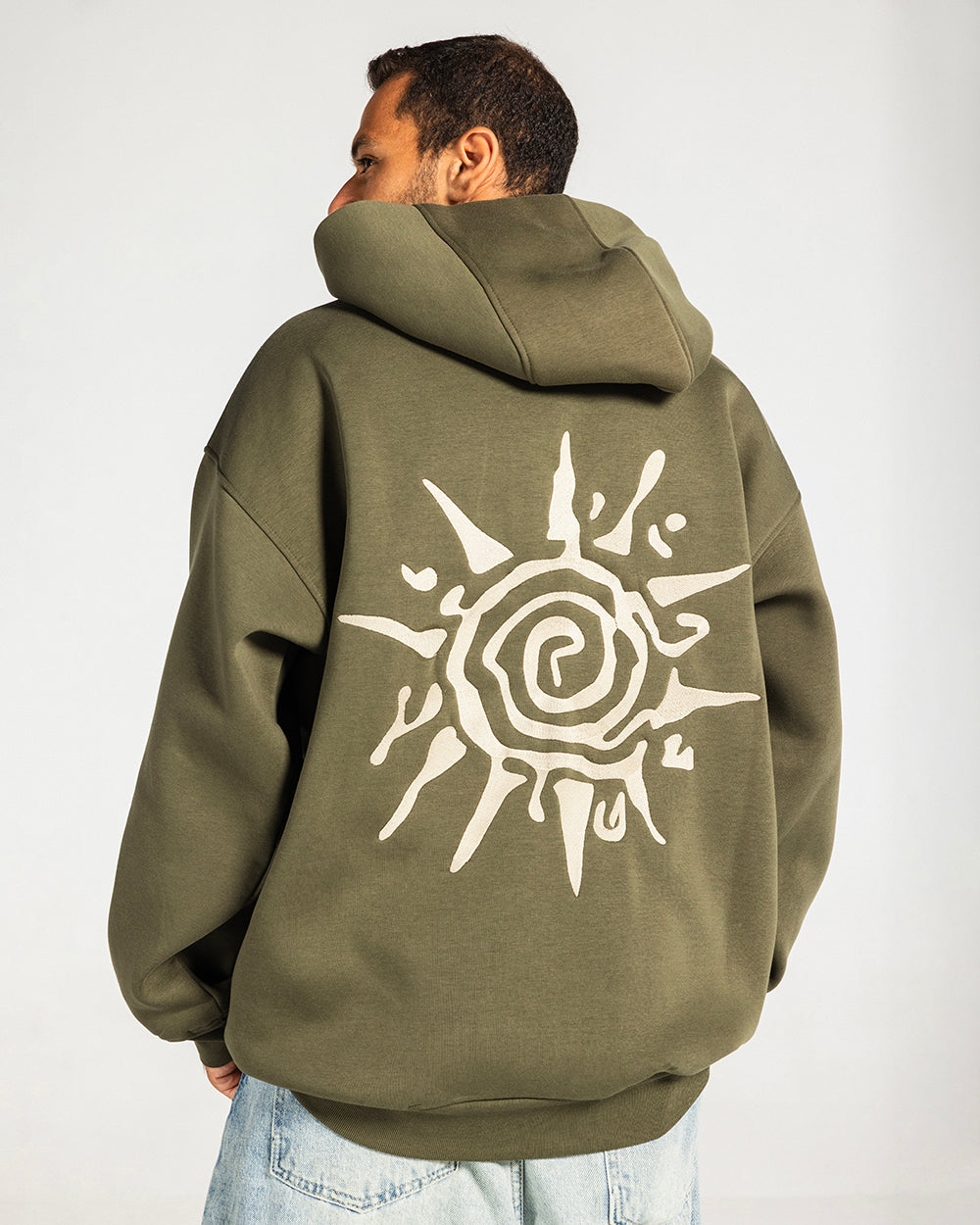 The Rays Embroidered Hoodie - Adults
