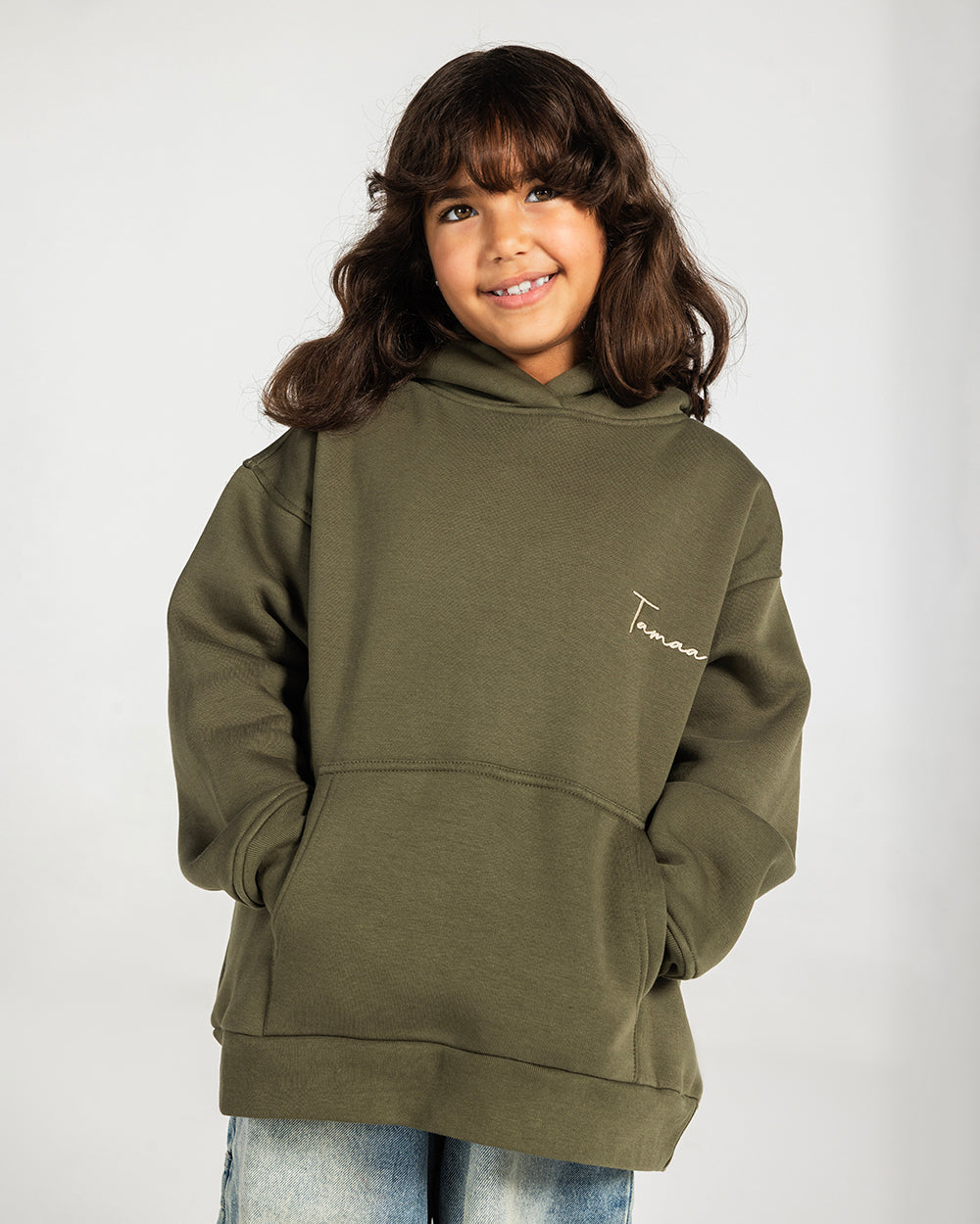 The Rays Embroidered Hoodie - Kids