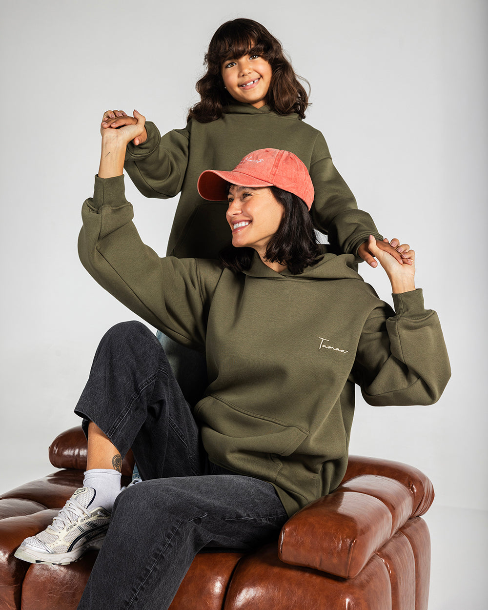 The Rays Embroidered Hoodie - Kids
