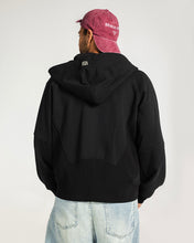 Midnight Zip Relaxed Hoodie