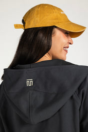 Midnight Zip Relaxed Hoodie Charcoal Grey - Adults