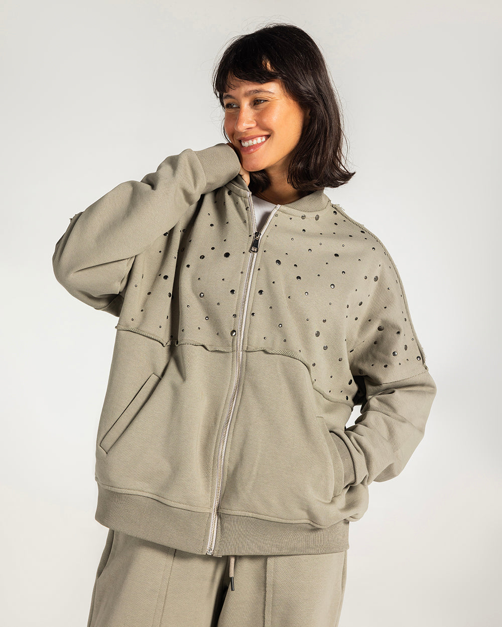 The Element Studded Set Pastel Olive - Adults