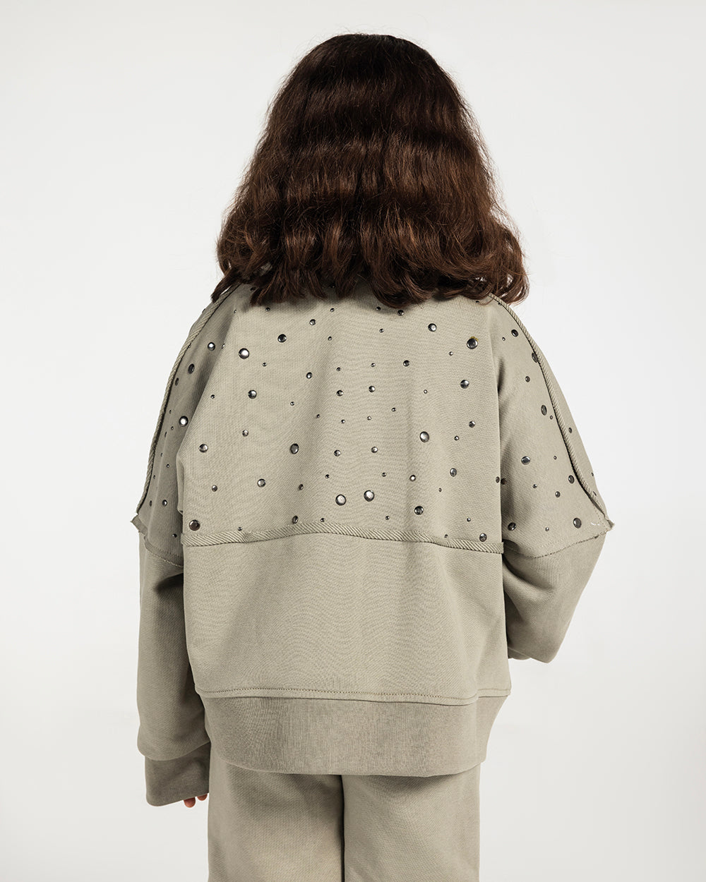 The Element Studded Set Pastel Olive - Kids