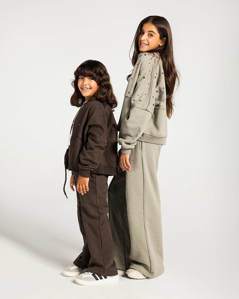 The Element Studded Set Brown - Kids
