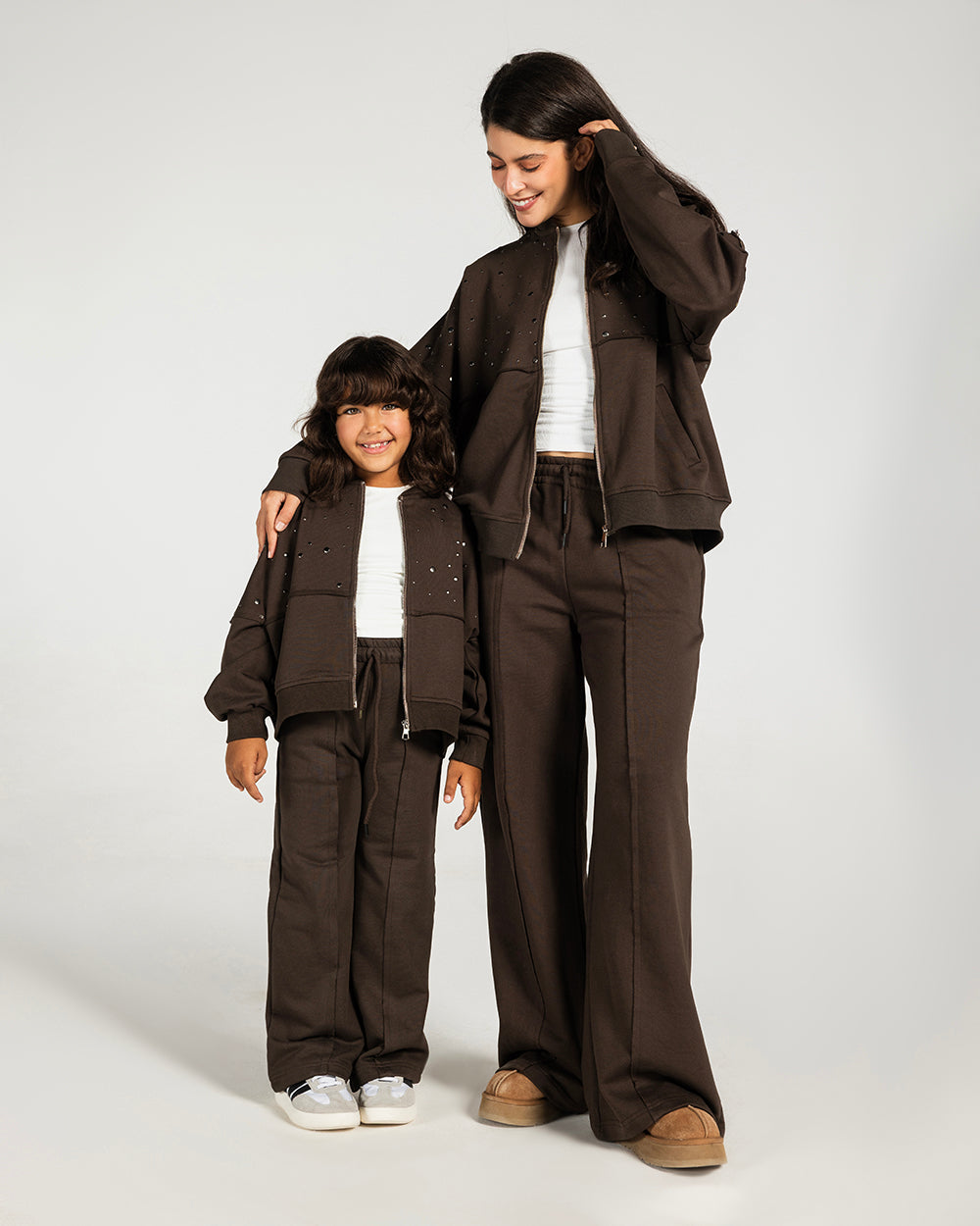 The Element Studded Set Brown - Kids