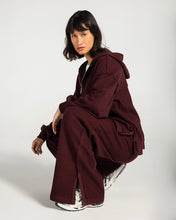 The Essential Half-Zip Set Burgundy - Adults