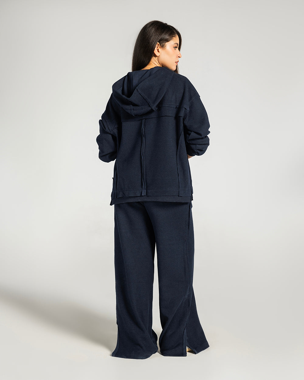 The Essential Half-Zip Set Navy - Adults
