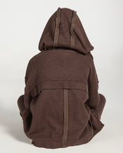 The Essential Half-Zip Set Brown - Kids
