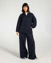 The Essential Half-Zip Set Navy - Adults