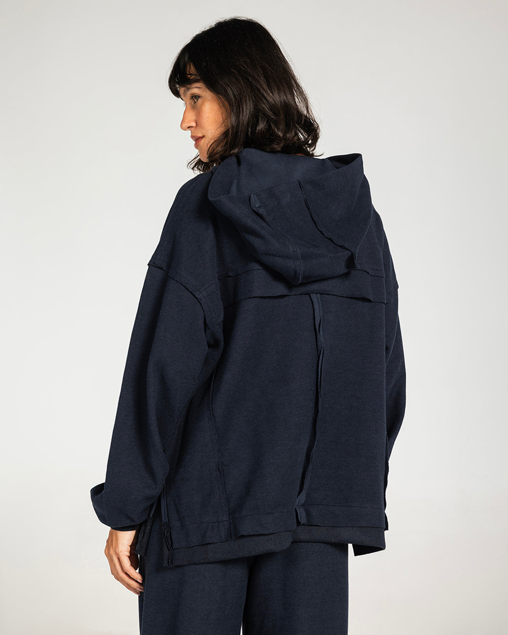 The Essential Half-Zip Set Navy - Adults