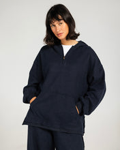 The Essential Half-Zip Set Navy - Adults