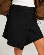 The Contour Suede Skirt Black - Kids