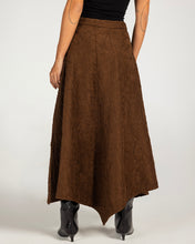 The Contour Suede Skirt Brown - Adults