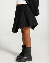 The Contour Suede Skirt Black - Kids