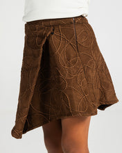 The Contour Suede Skirt Brown - Kids