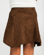 The Contour Suede Skirt Brown - Kids
