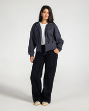 The Pleated Zip-Up Air Force Blue - Adults