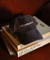 Unisex Wait Coffee First Cap- Brown