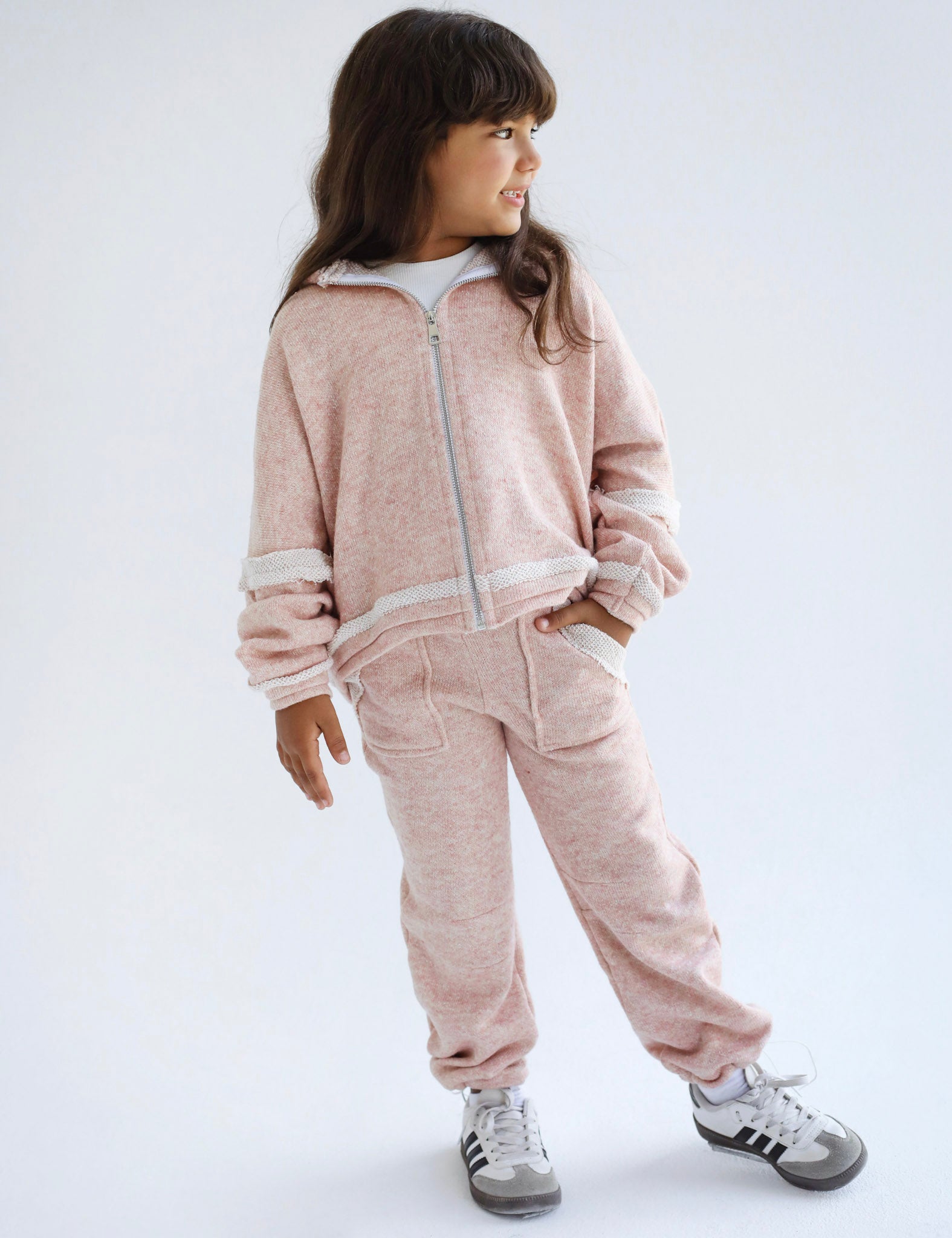 The Woolverse Set Light Coral - Kids