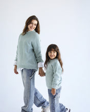 Mint Knit Sweater - Kids